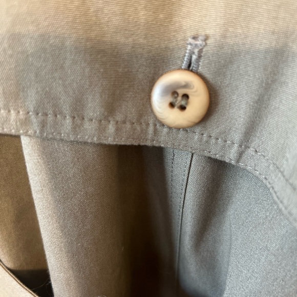 Ladies 1980s Retro Trench Coat Size 9/10 - Picture 5 of 13